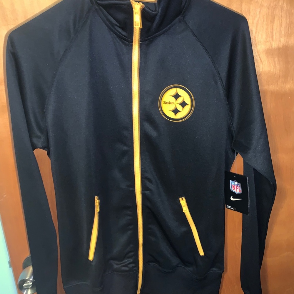 steelers zip up / nike
